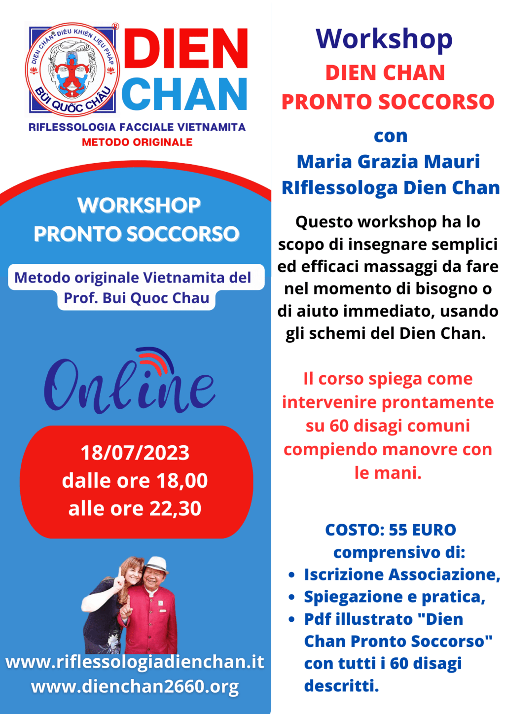 Workshop Pronto Soccorso Dien&nbsp;Chan